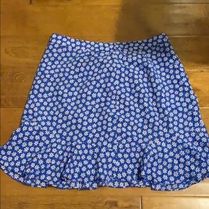 Madewell flower skirt